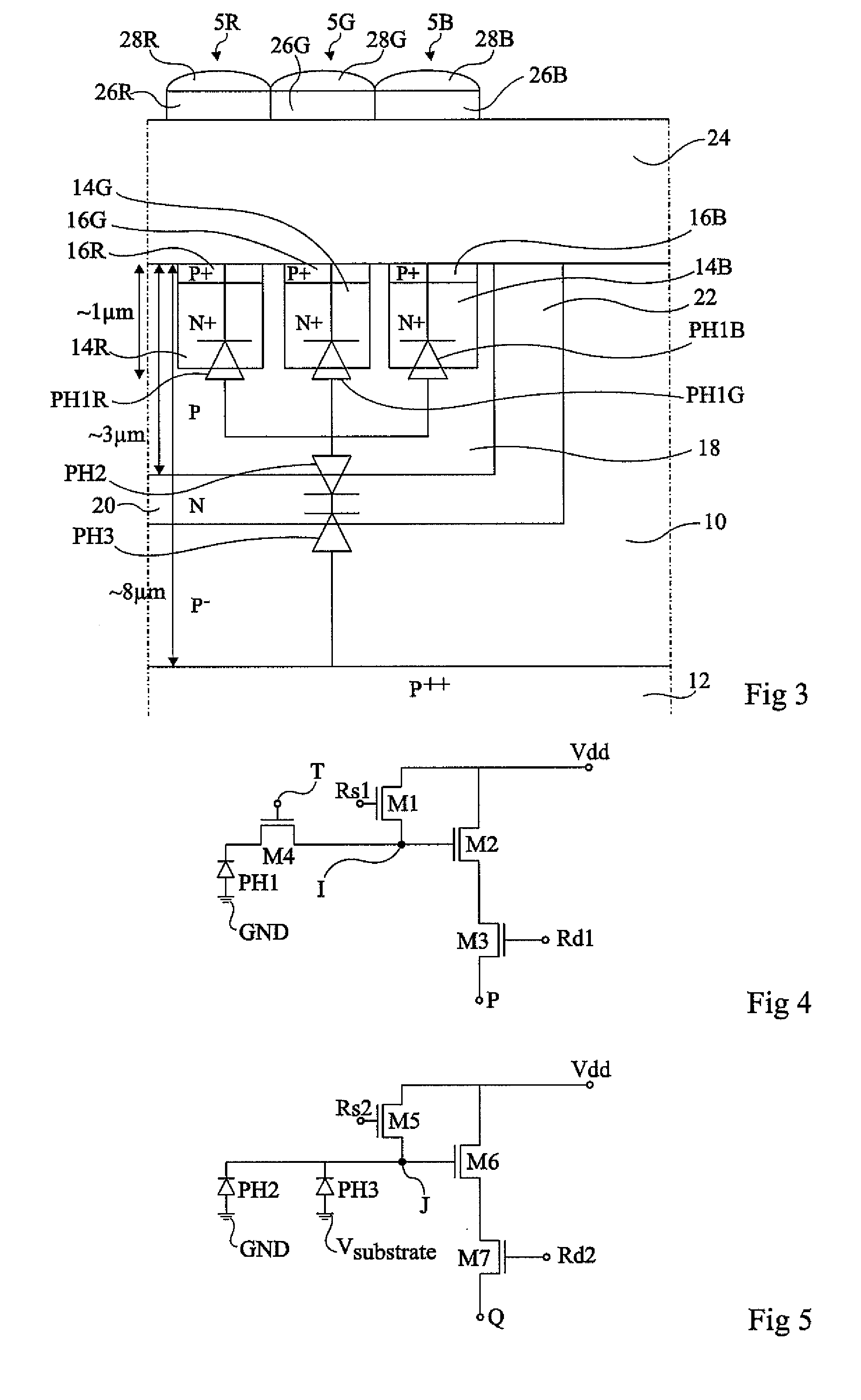 Near infrared/color image sensor