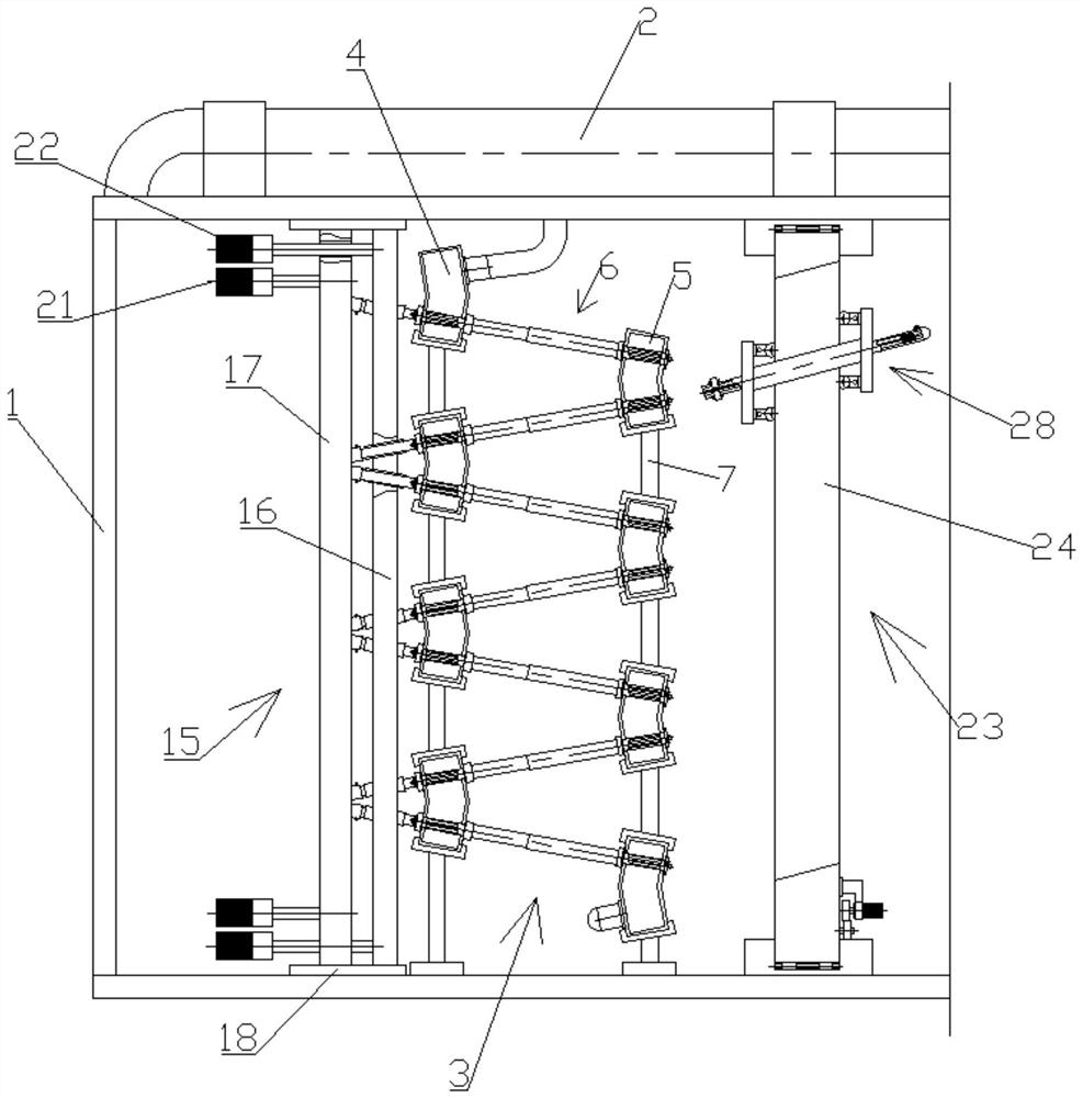 Environment-friendly biological wastewater automatic purification treatment system and use method thereof