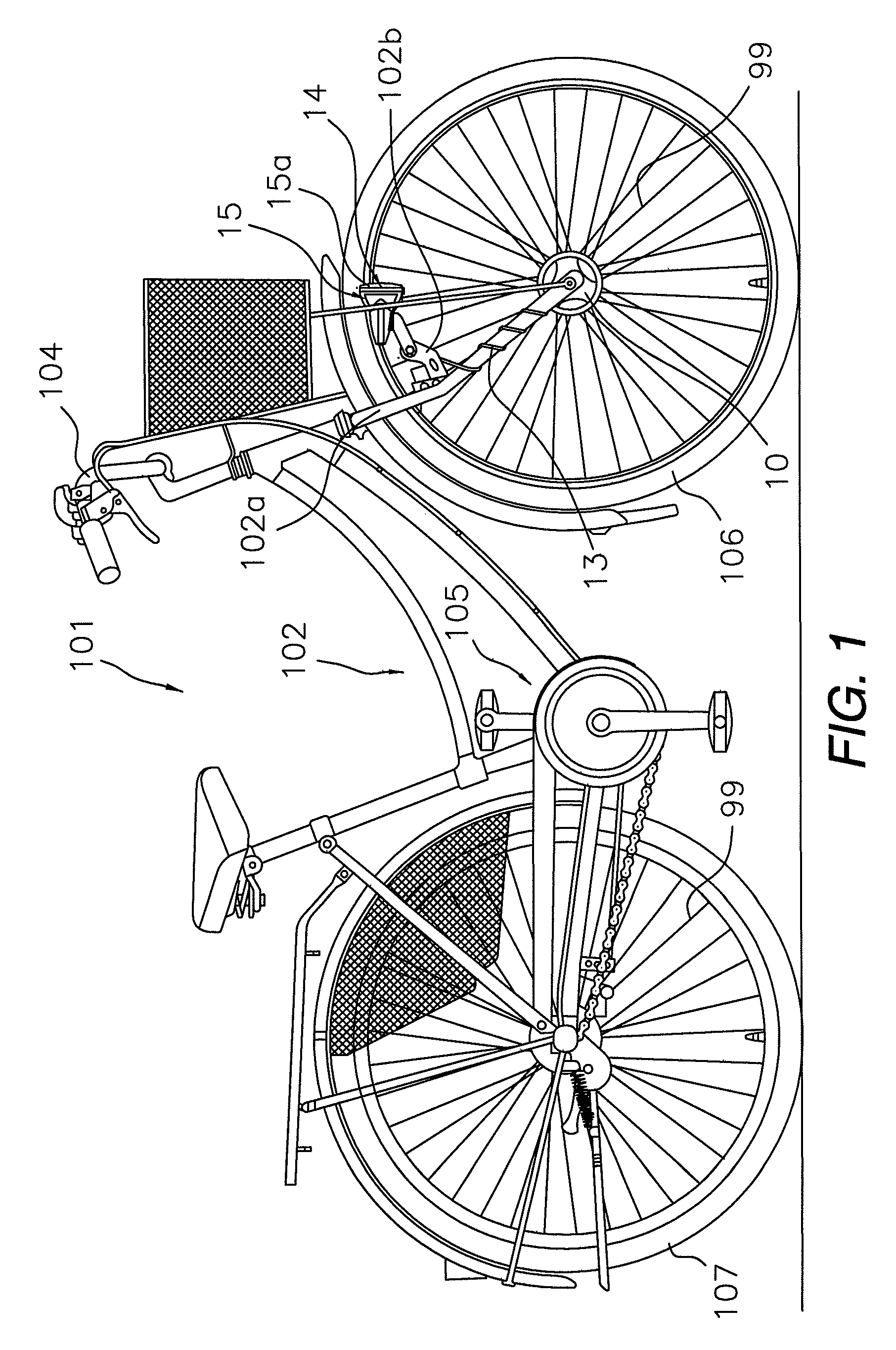 Bicycle illumination apparatus