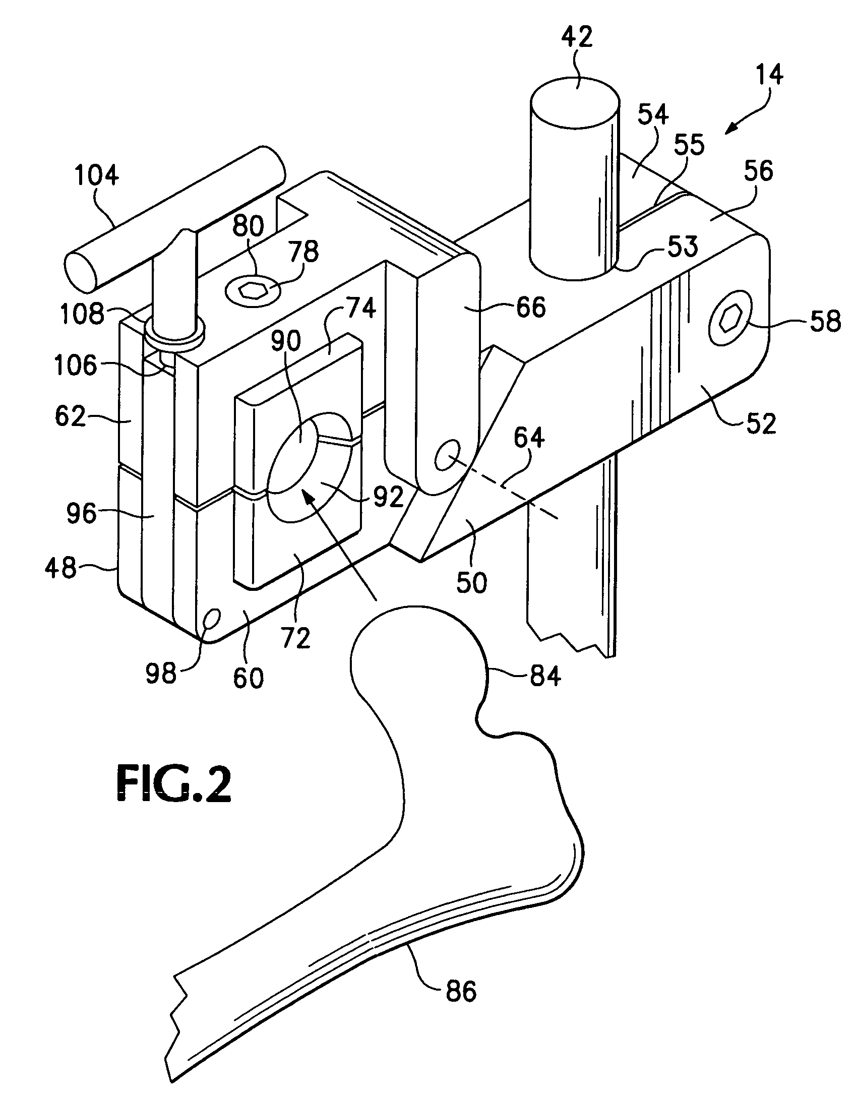 Apparatus and method for instruction in orthopedic surgery
