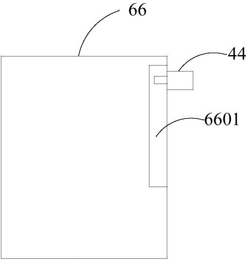 Automobile skylight controlling device and automobile