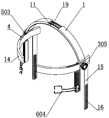 Eyelid opening device for medical operation