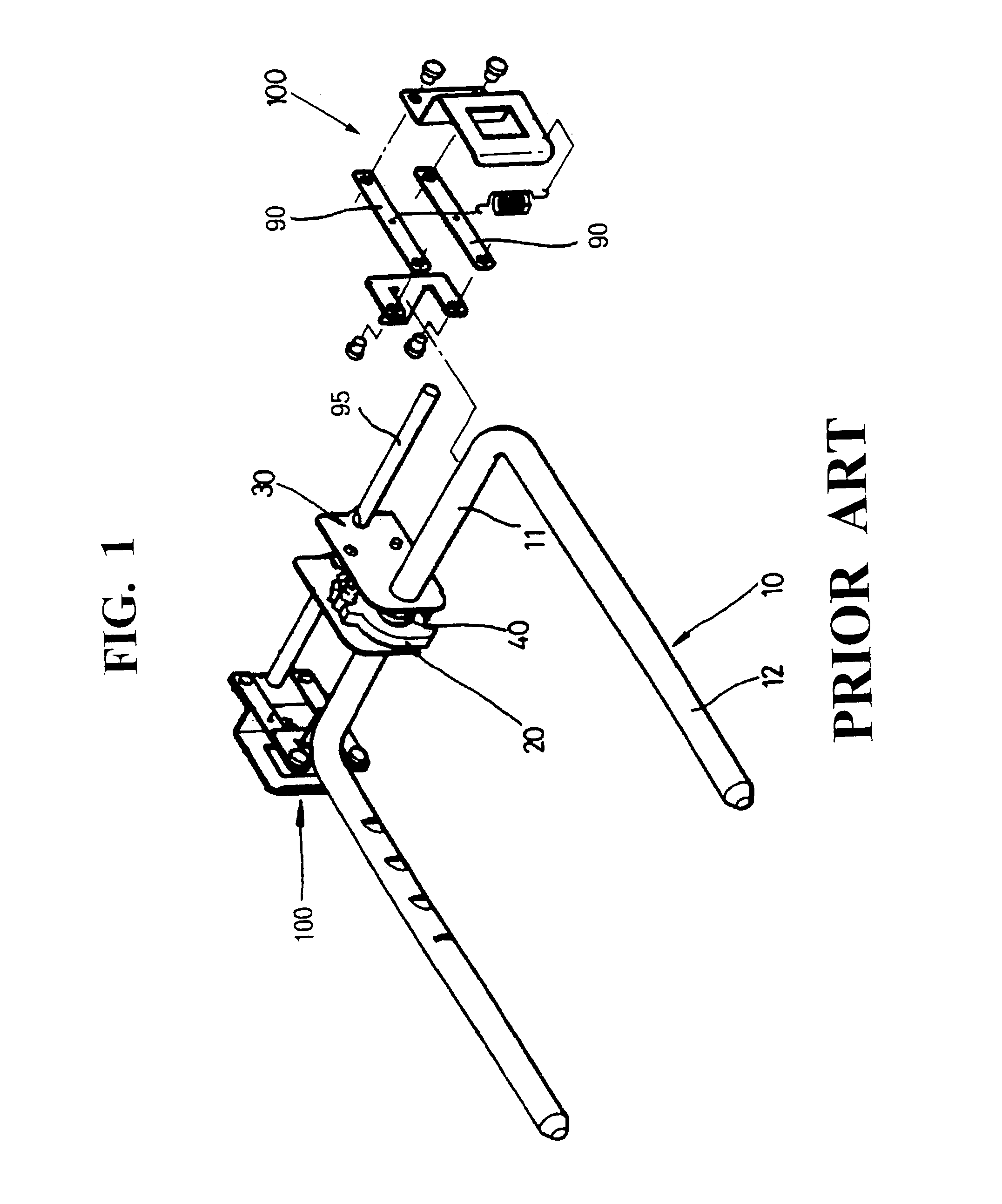 Device for moving headrest back and forth