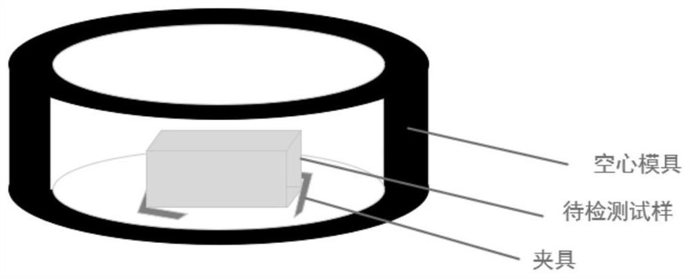 Sample preparation method for hot-rolled strip steel oxide scale EBSD analysis