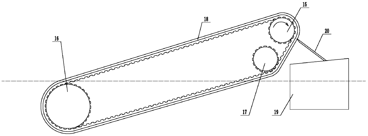 Oil spilling collecting device and method