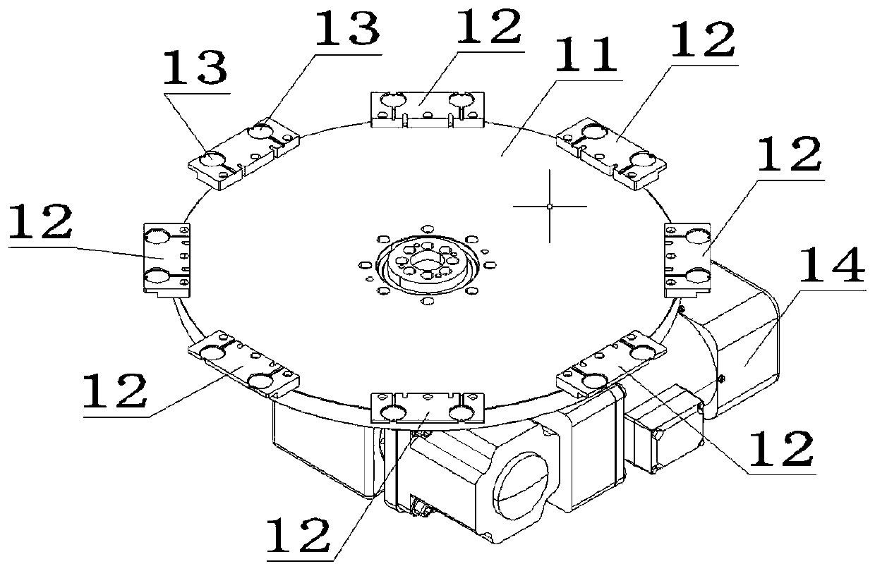 Automatic ring-crossing and welding system of double-sided buzzer