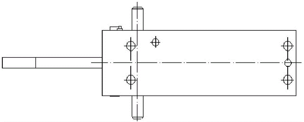 Mechanism for preventing upper die of aluminum plate drawing die from taking material