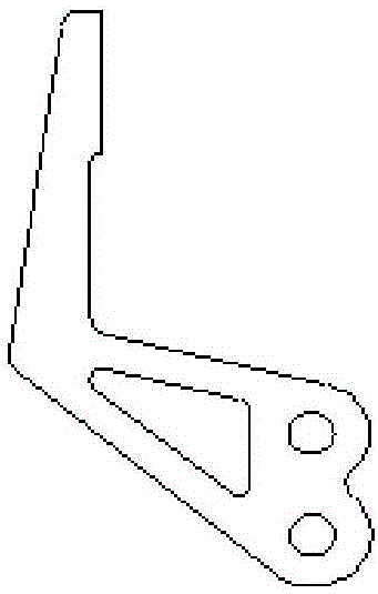 Mechanism for preventing upper die of aluminum plate drawing die from taking material