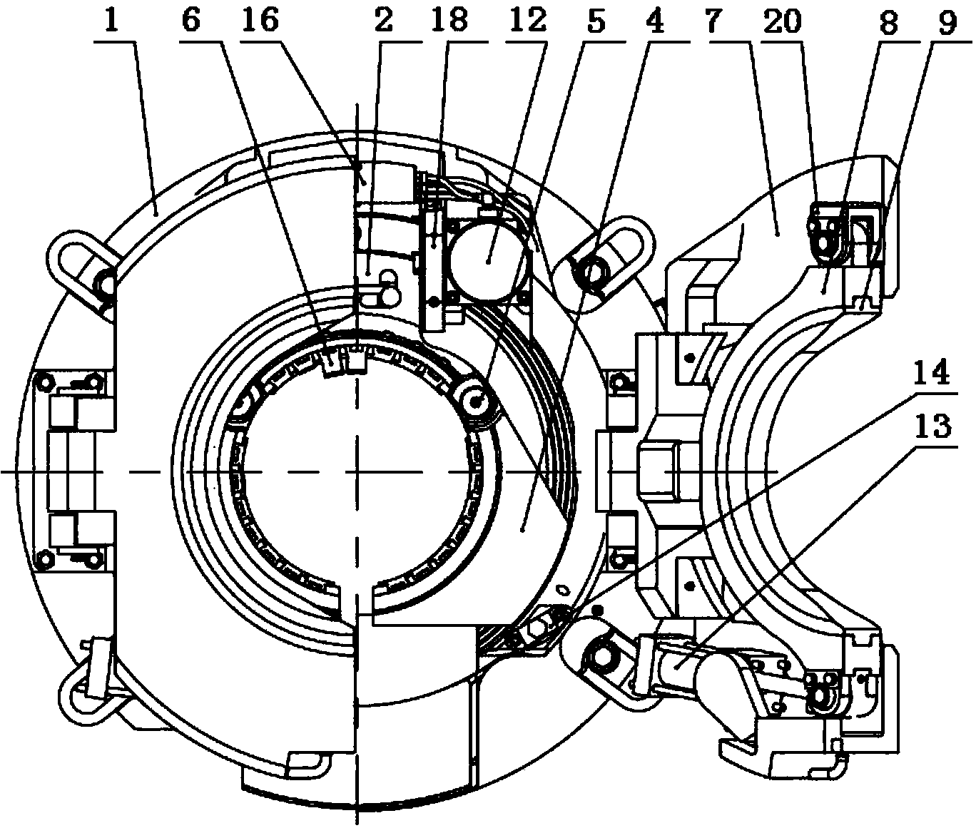 Automatic hydraulic slip