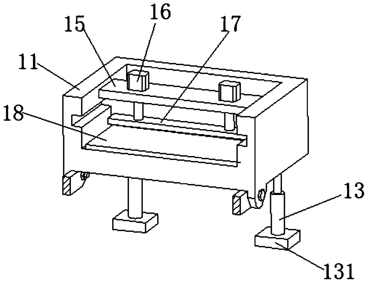 Plastic mold special-shaped bending mechanism