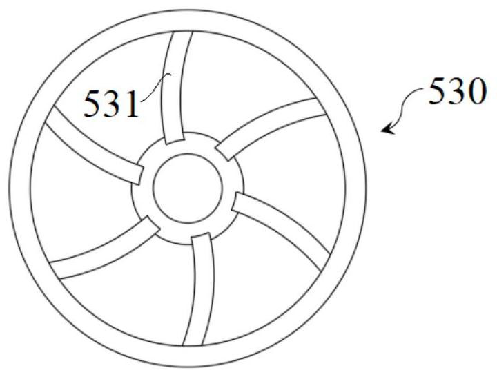 A cold and hot water circulation device and a solar water heater