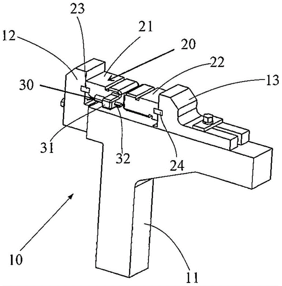 Flexible fixture device and method for processing long stringers of aircraft composite materials