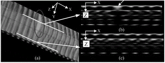 Method and device for detecting optical fiber ring quality based on optical coherence tomography