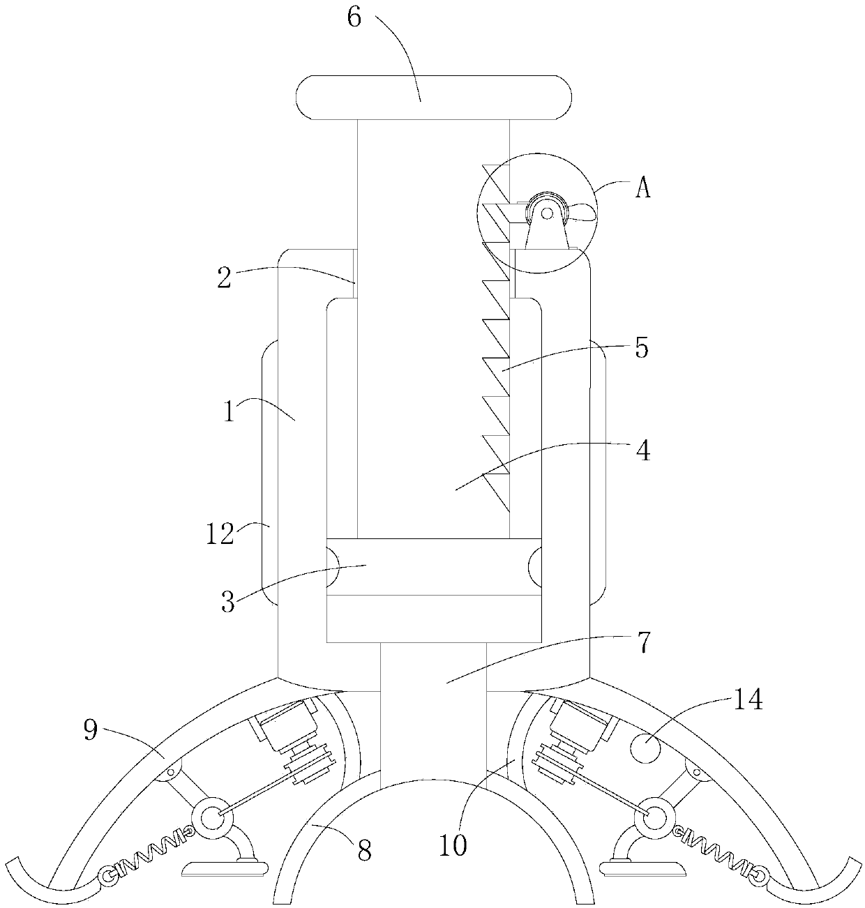 Negative pressure type leech remover