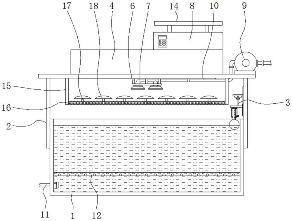 A kind of automatic water replenishment device based on shrimp culture pond