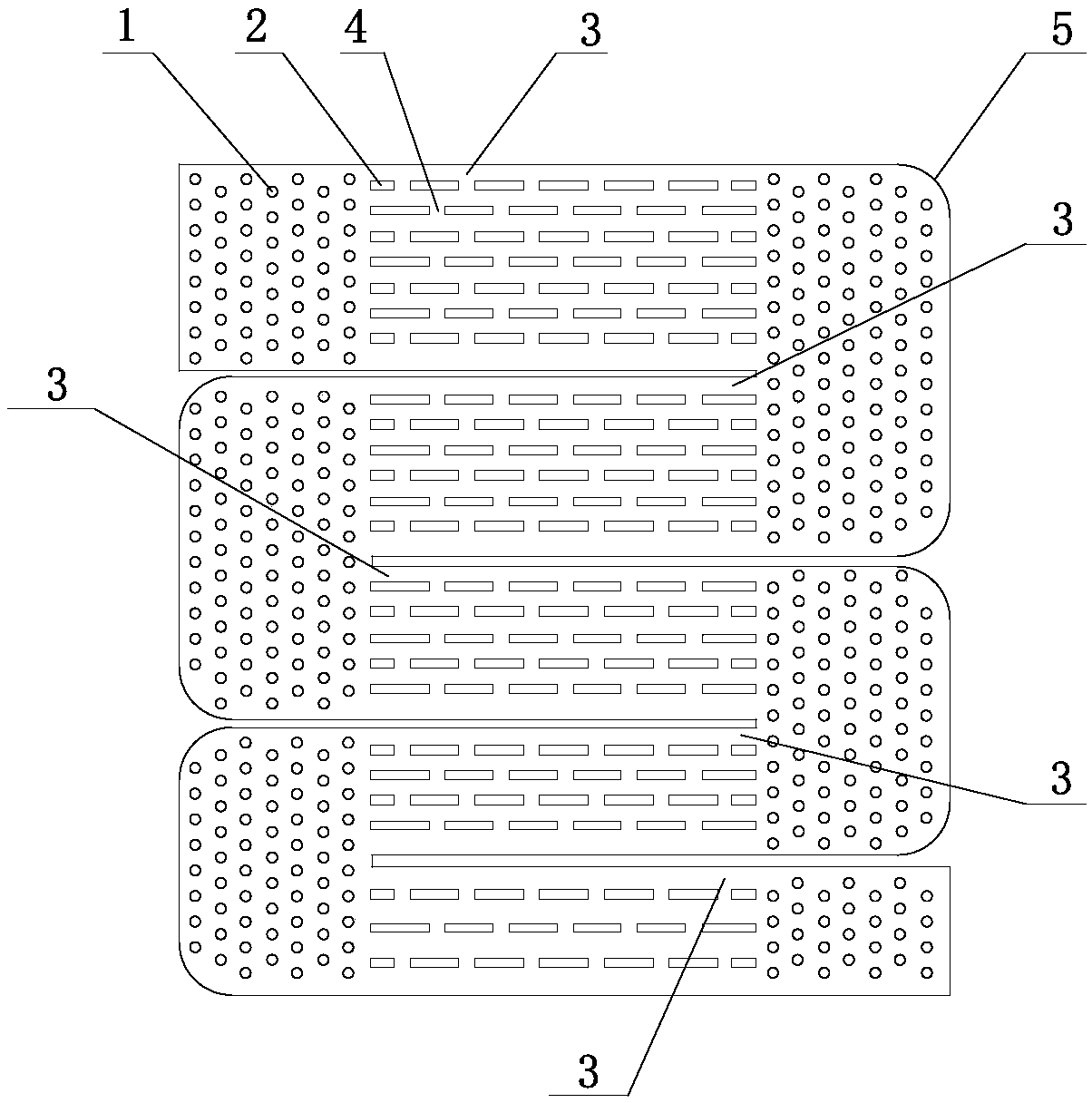 SPE electrolytic cell module with composite flow field