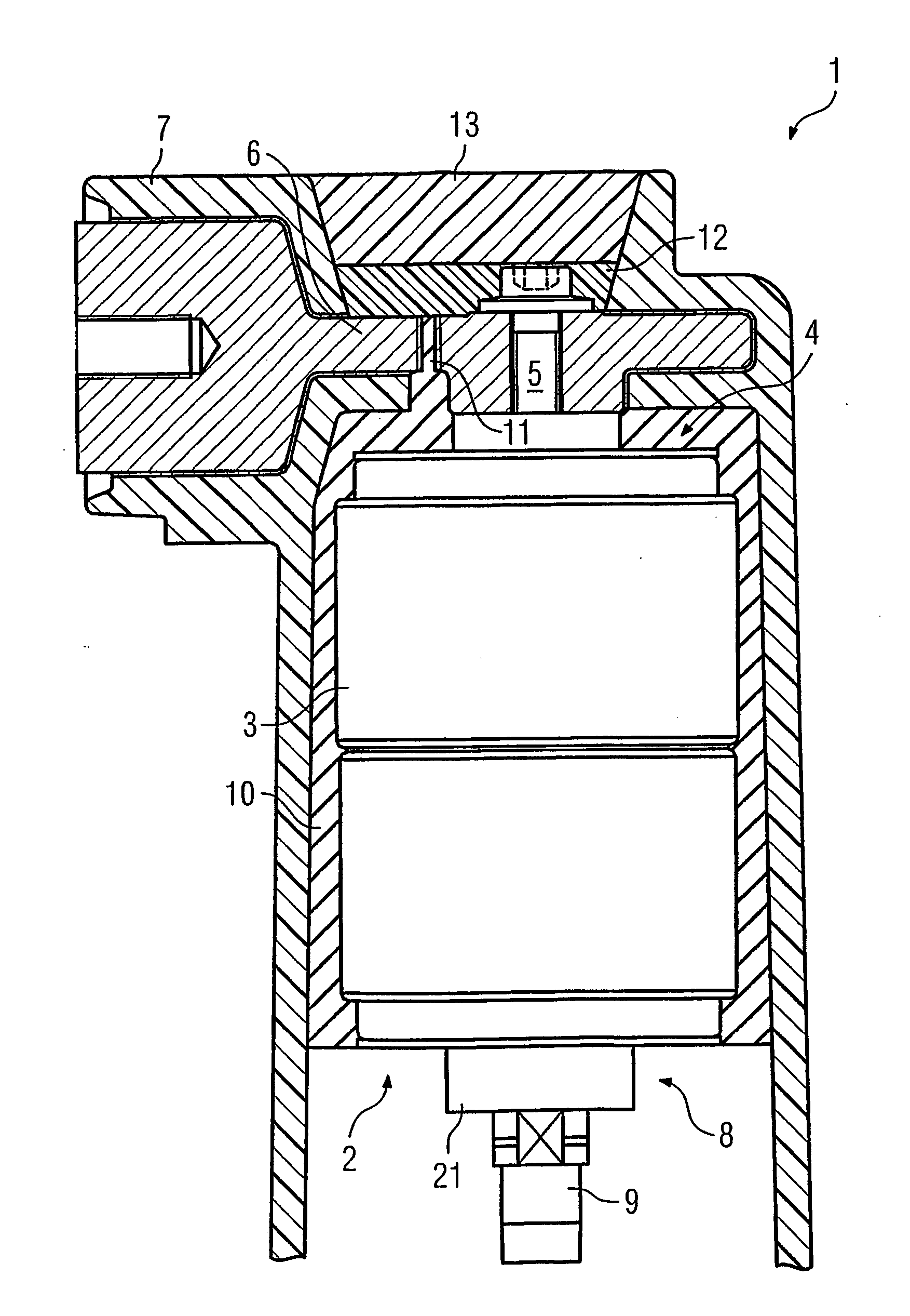 Production of a circuit-breaker pole, insulated by a solid material