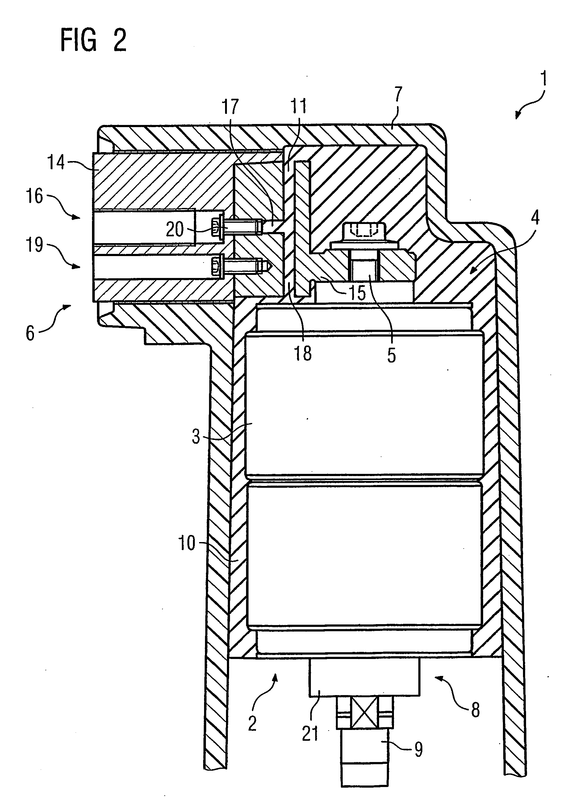 Production of a circuit-breaker pole, insulated by a solid material