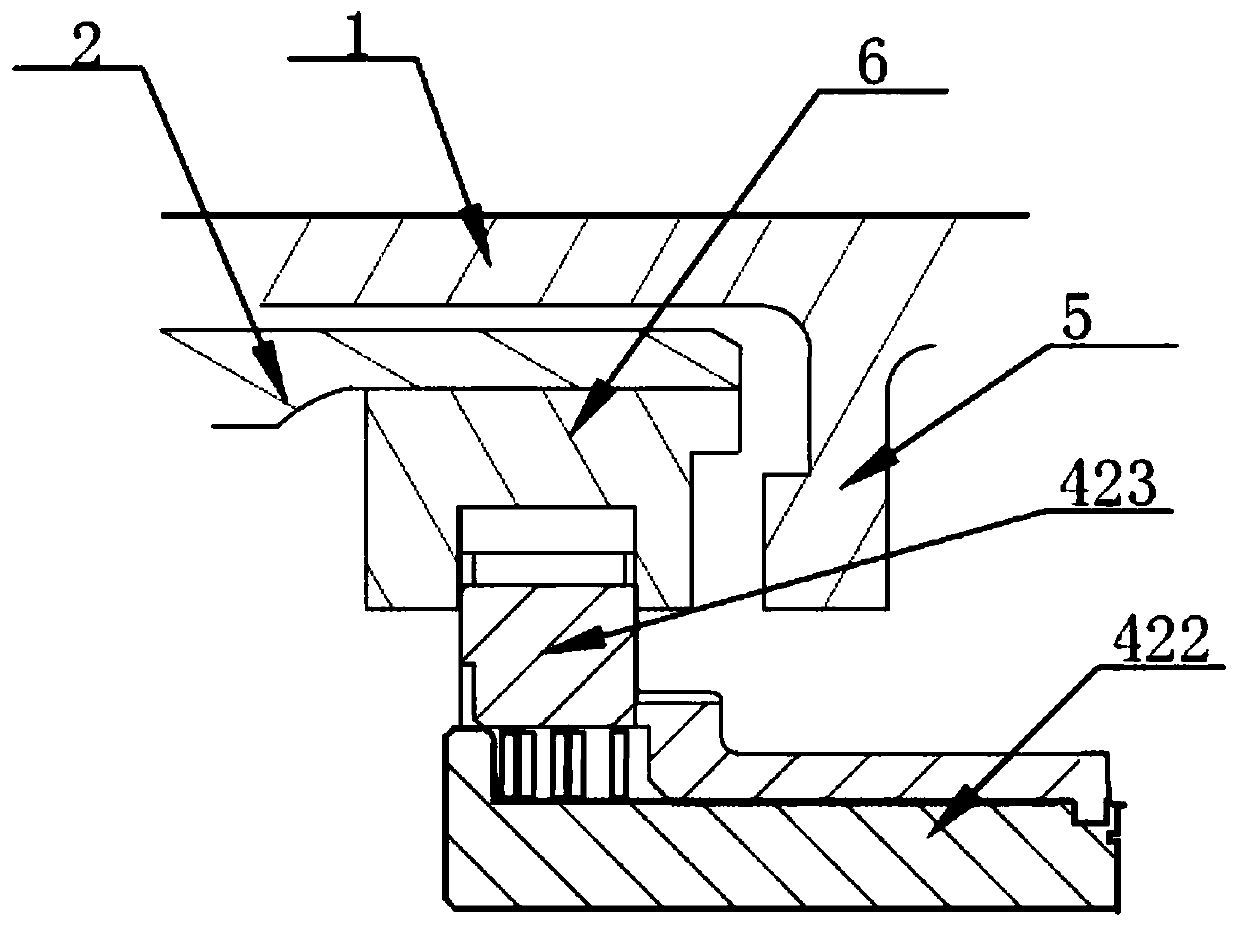 Power output unit with power disconnection function and automobile