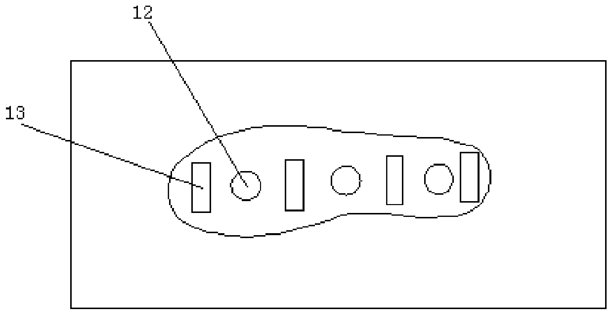 Shoe sole positioning device