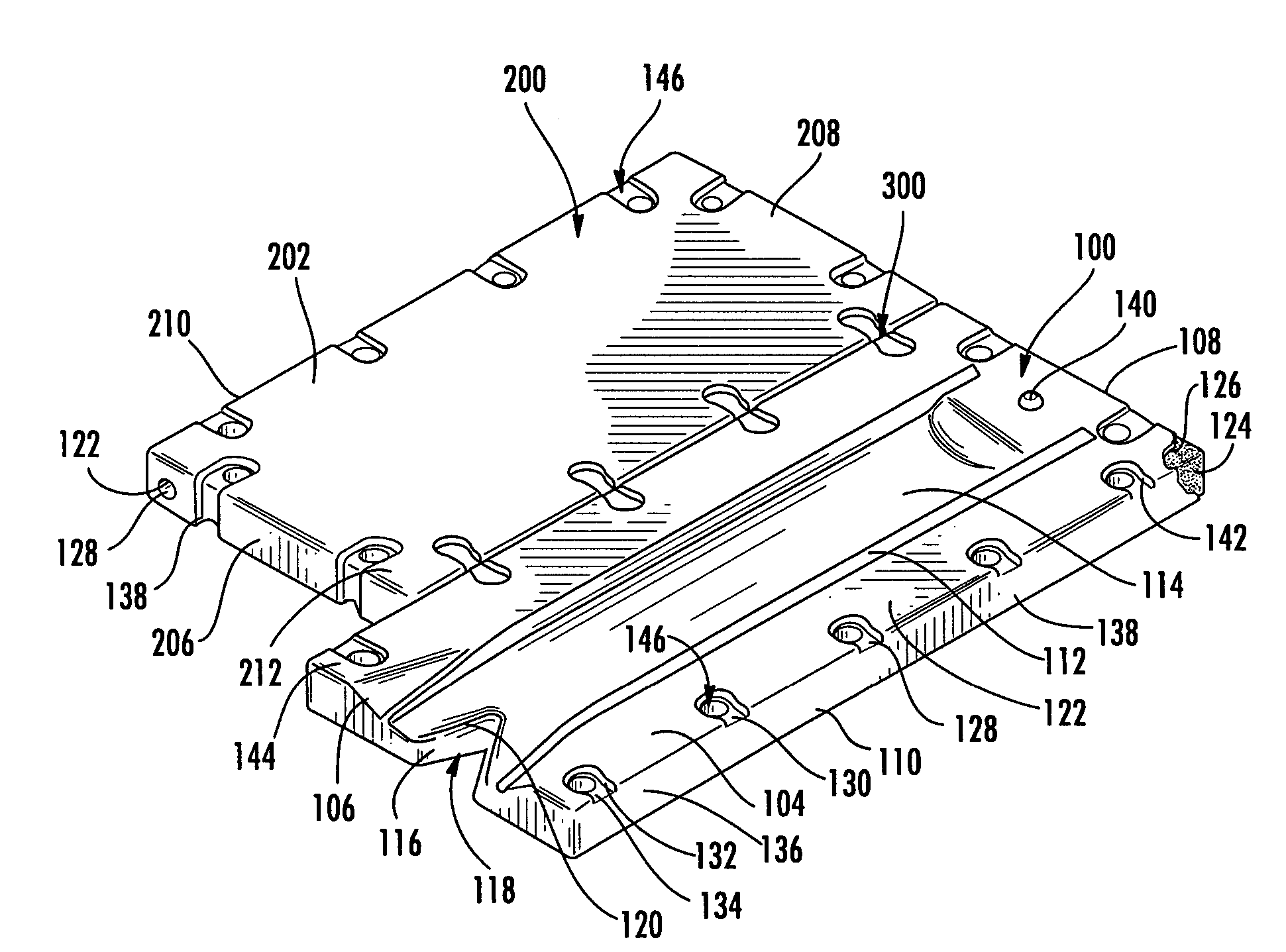 Connecting link assembly and socket arrangement for assembly of floating drive-on dry docks