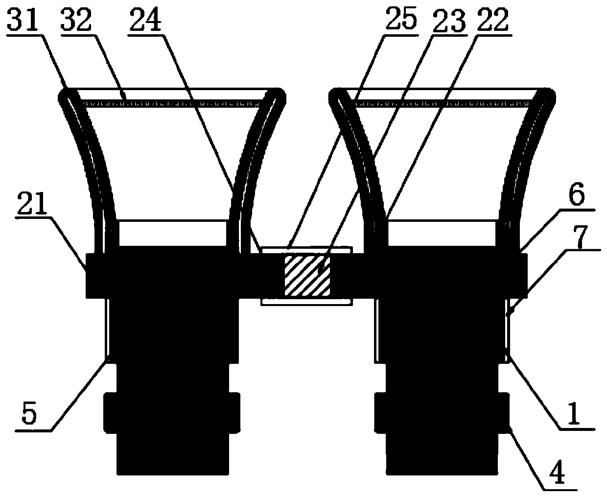 Shading frame for microscopic observation of pathological section