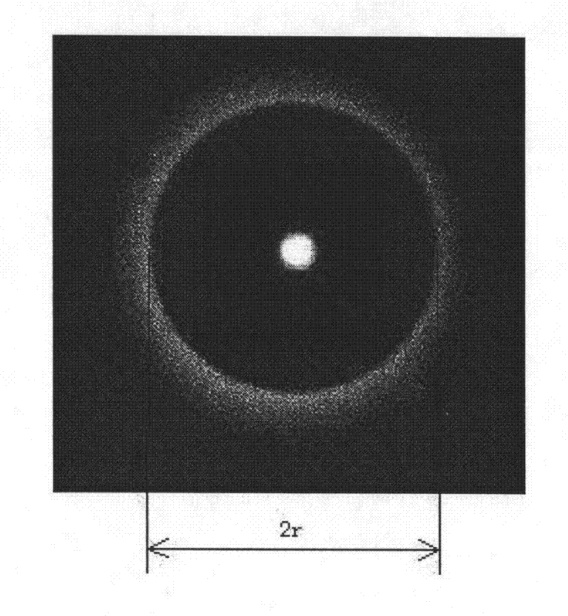 Liquid refractive index real-time measuring device and on-line measuring method