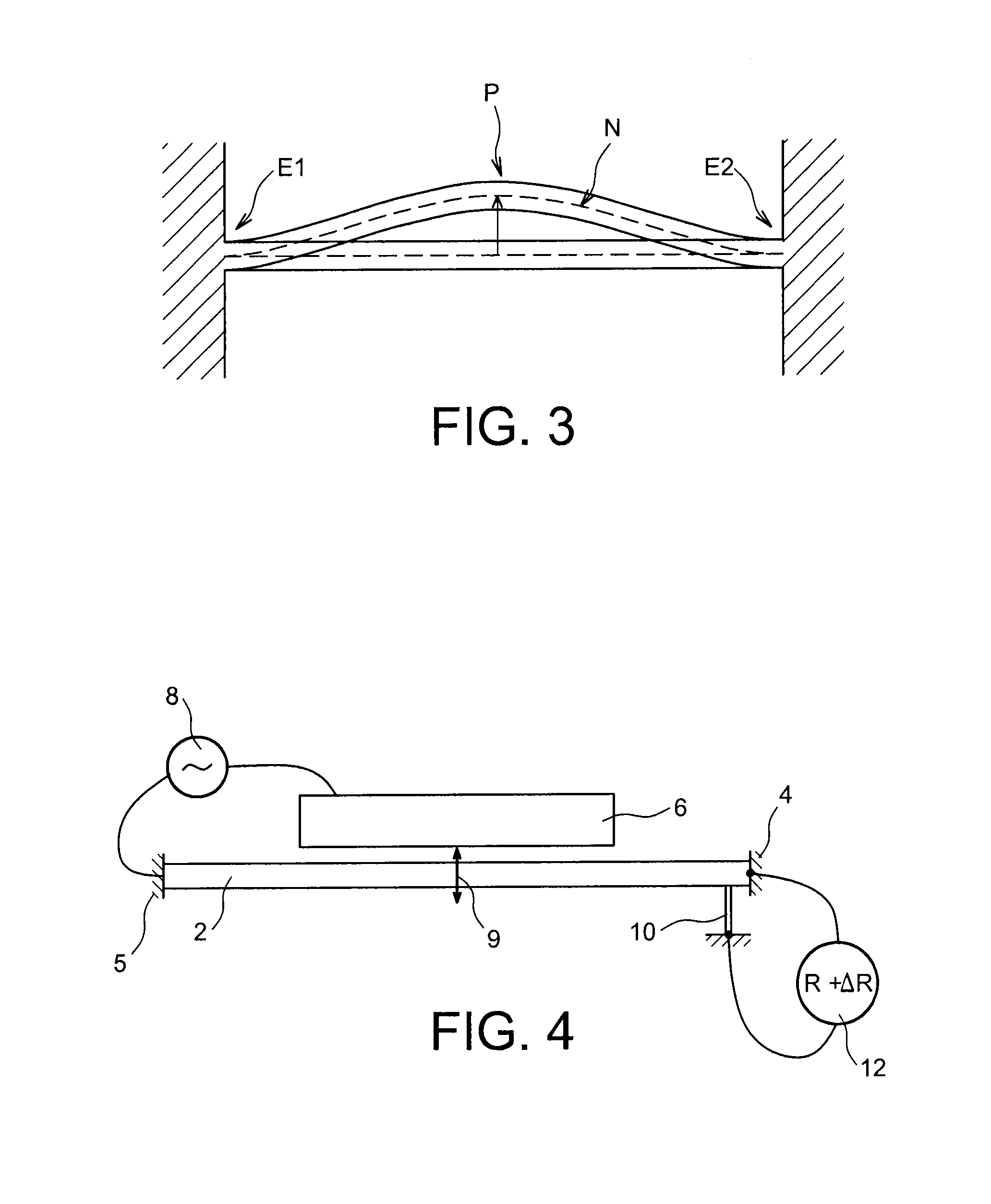 Resonant devive with piezoresistive detection and with a resonator connected elastically to the support of the device,  and method for manufacturing the device