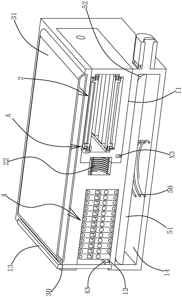 Vehicle-mounted tool box suitable for new energy automobile