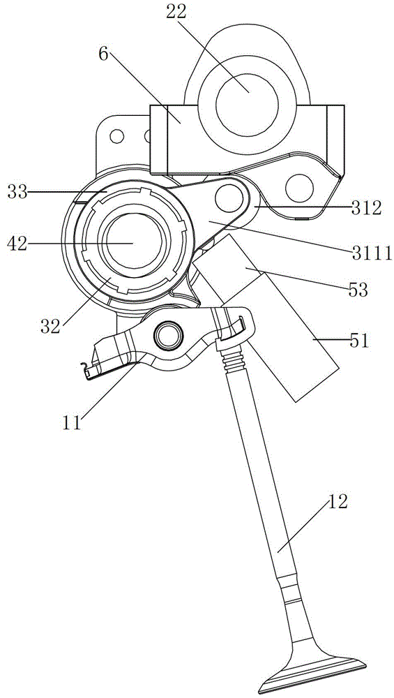 Valve lift device for engine and engine, vehicle having same