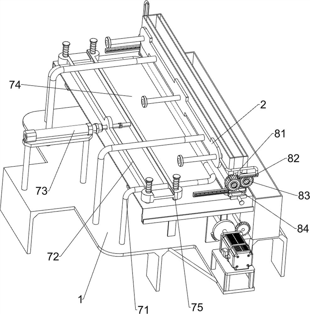 An auxiliary reinforcement adding device for the manufacture of reinforced concrete columns