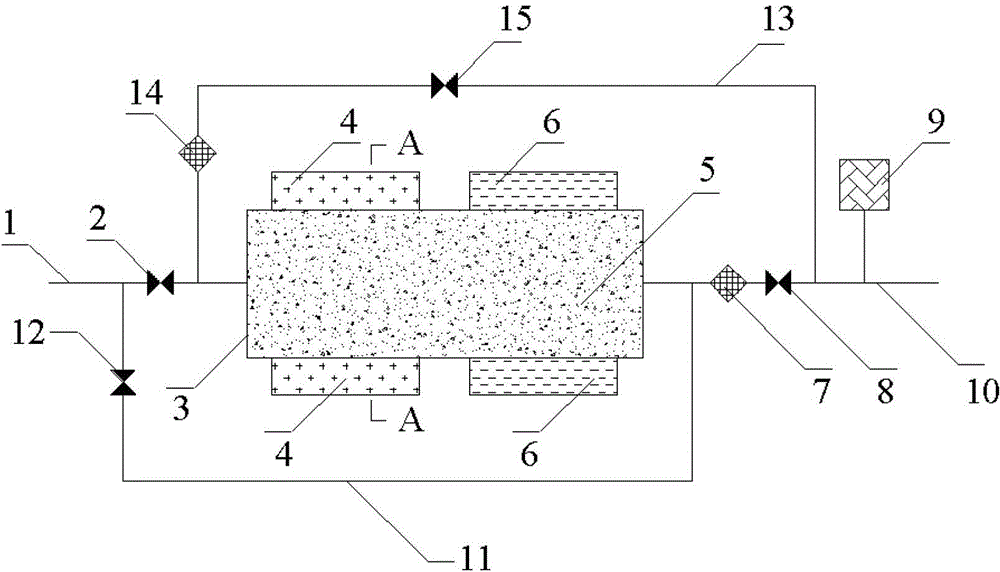 Device for purifying gas