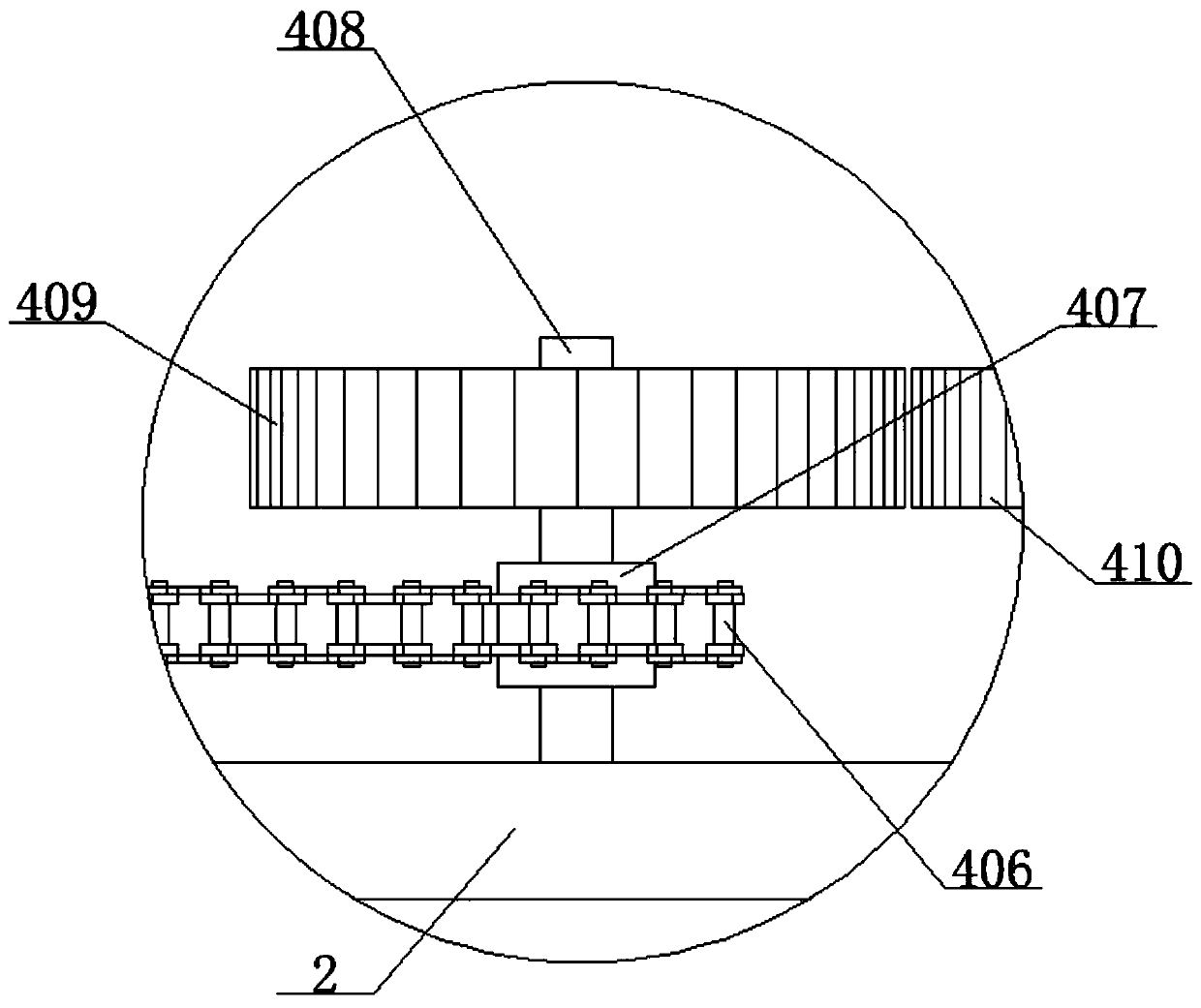 Staggered stirring apparatus for producing instant powder, and using method thereof