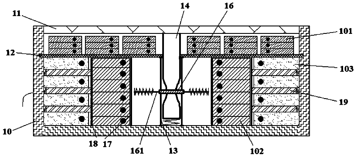 A comprehensive model of piezoelectric power generation unit and road full-section synchronous power generation device