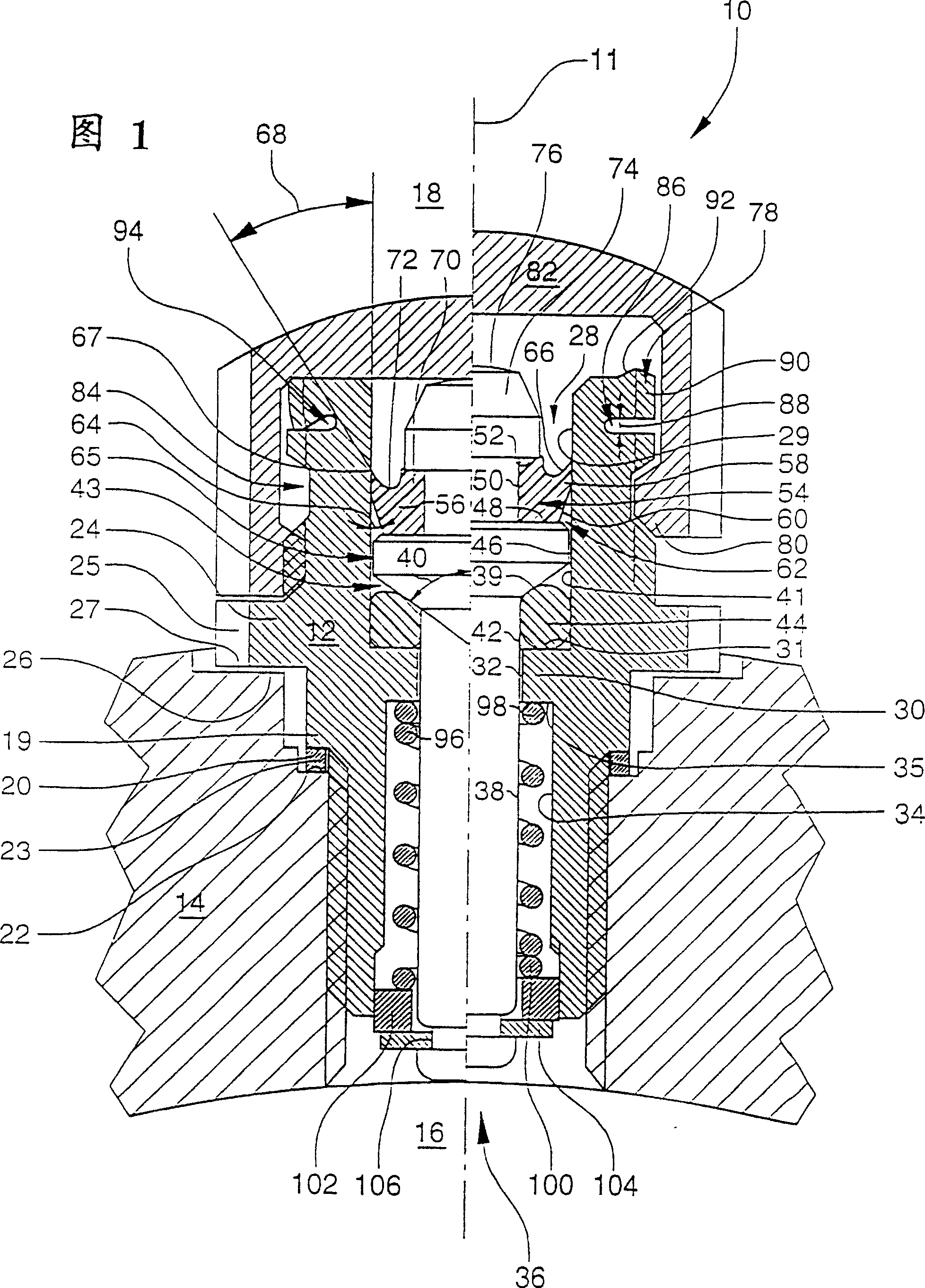 Safety valve for timer