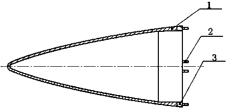 A kind of radome structure, its forming method and its mold