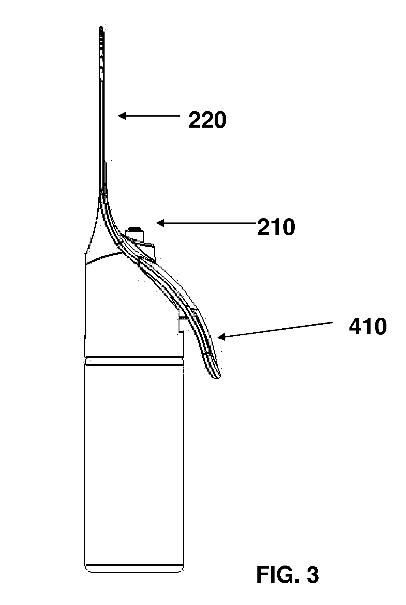 Device, kit and method for coloring hair