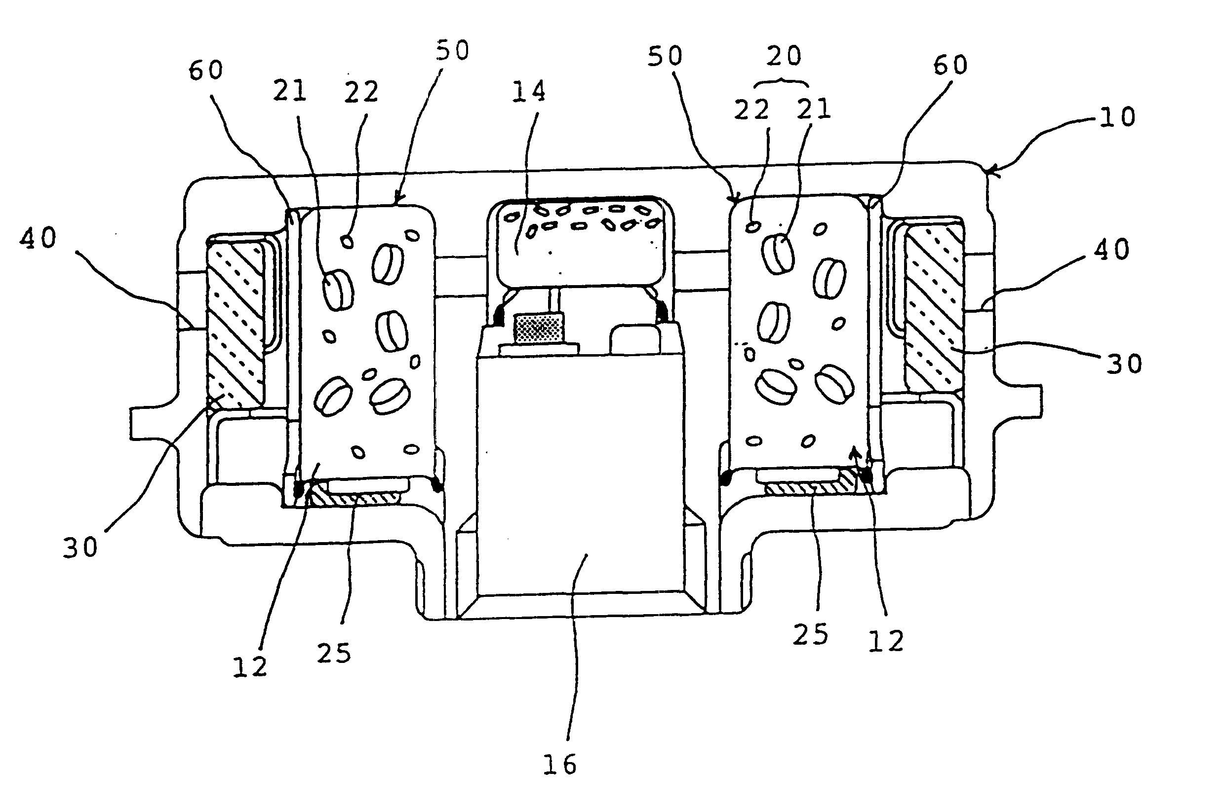 Gas generating agent composition and gas generator