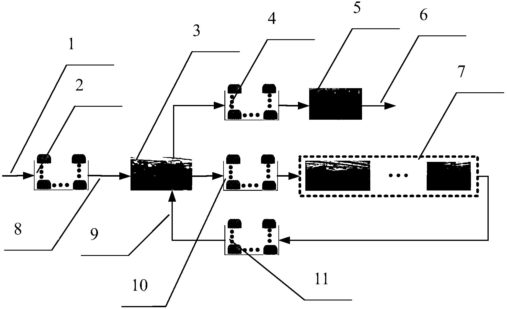 Dispatching control method for batch processor of reentrant manufacturing system