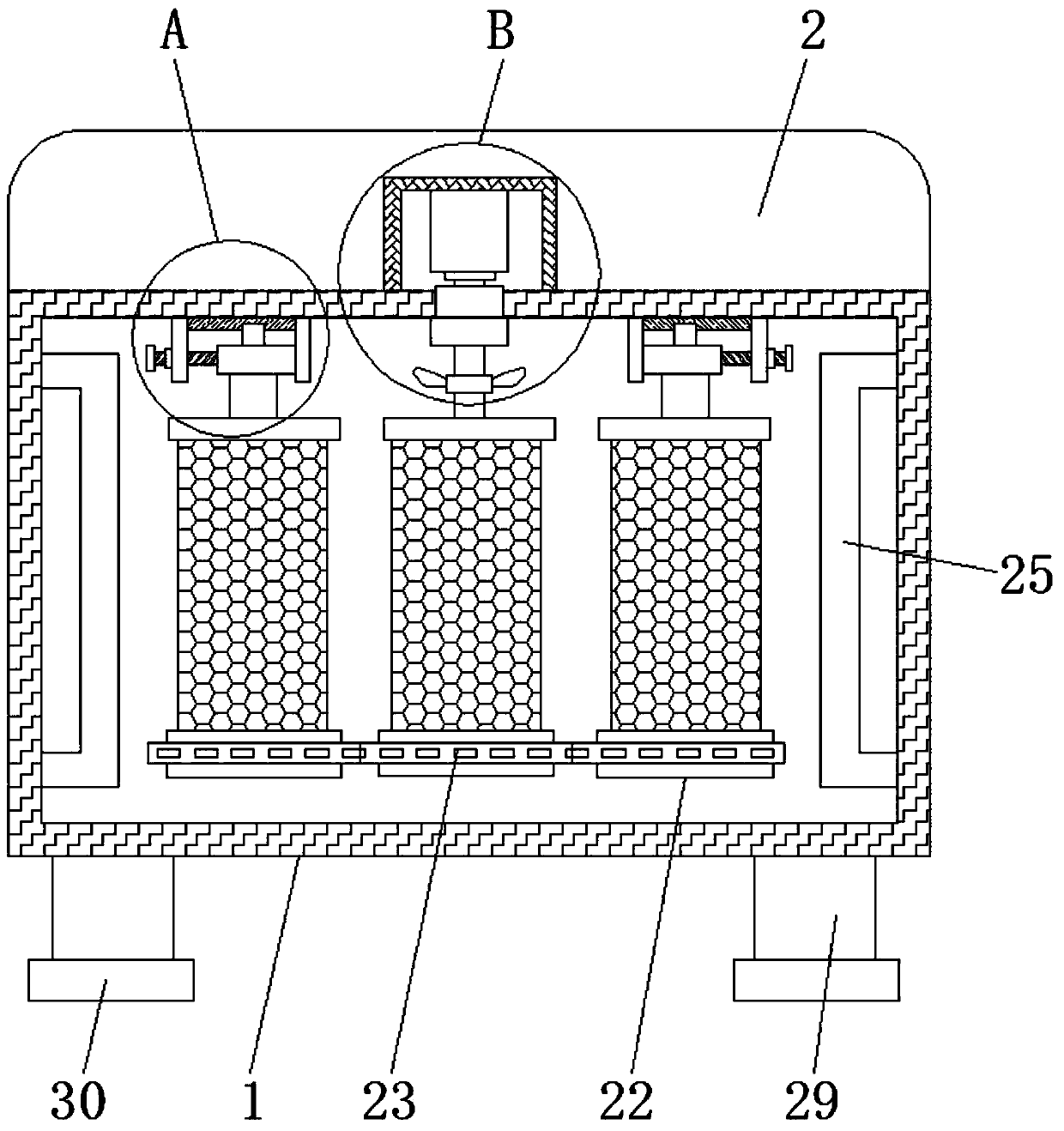 Novel baking device used in beef jerky making