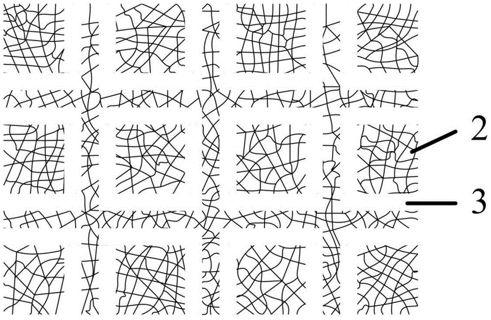 Optical transparent frequency selecting surface structure and manufacturing method