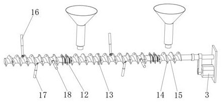 UPVC composite drain pipe production equipment and using method thereof