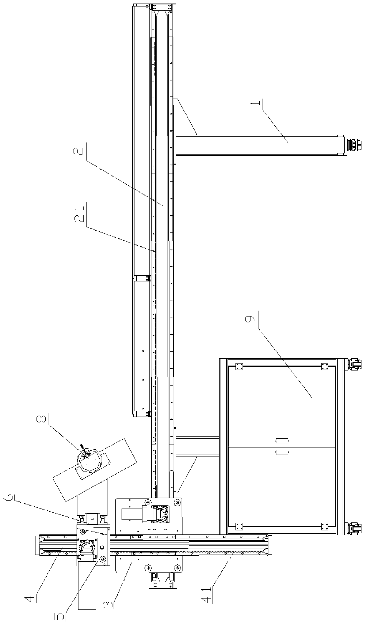 Automatic wall building system