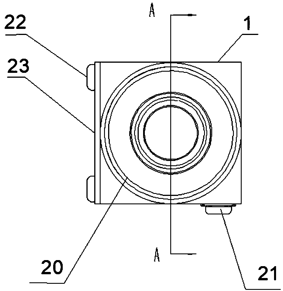 Explosion-proof compact pressure switch and use method thereof