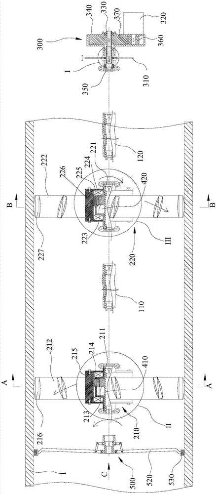 Device for cleaning inner surface of pipeline