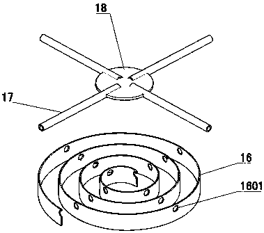 A biomass briquette fuel solid-phase low-temperature, gas-phase high-temperature combustion device