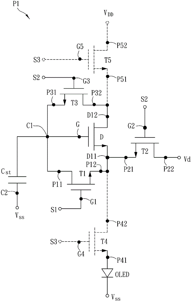 Pixel circuit, display device and driving method