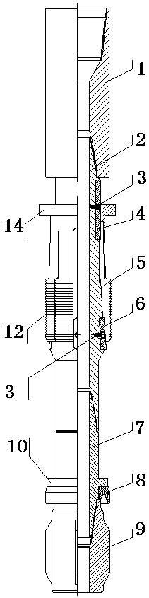 Guided locking mechanism for casing drive heads