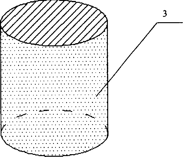 Lightweight environment-friendly type pumice for ceramic ware and its production method and usage