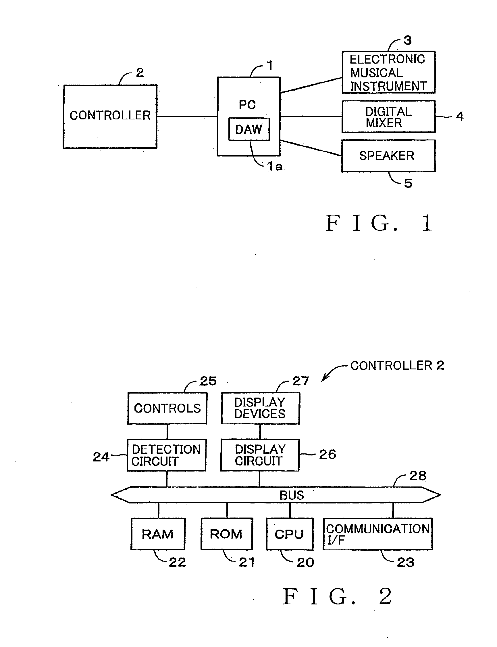 Audio signal controller